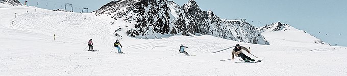 Snowboarden in Sölden