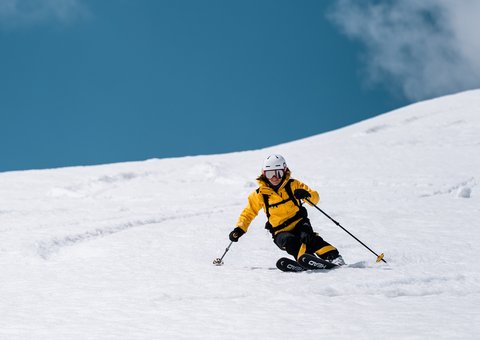 Glacier skiing in Sölden