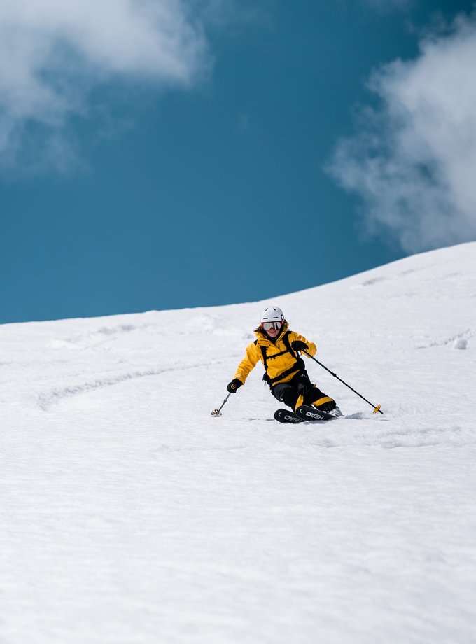 Glacier skiing in Sölden
