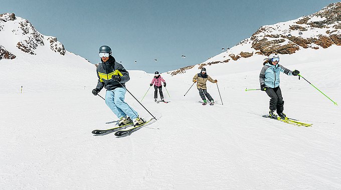 Skifahren in Sölden