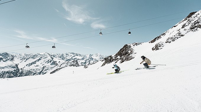 Skifahren in Sölden